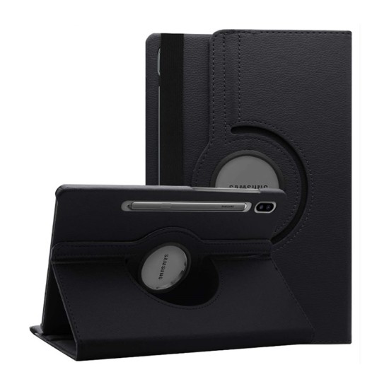 Capa de Flip para Samsung Galaxy Tab S8 Plus Preto